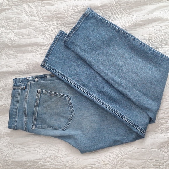 Everlane Straight Blue Denim Jeans - Picture 1 of 5